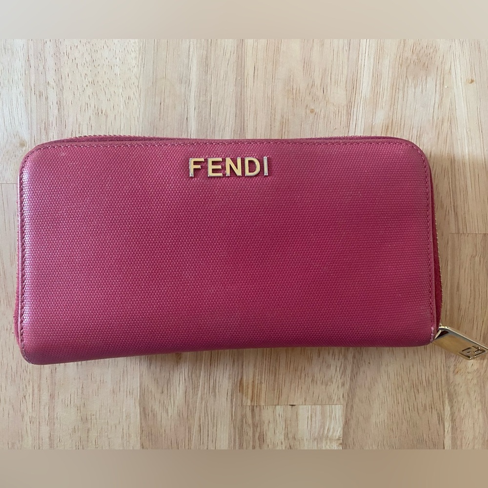 Pink Fendi Wallet